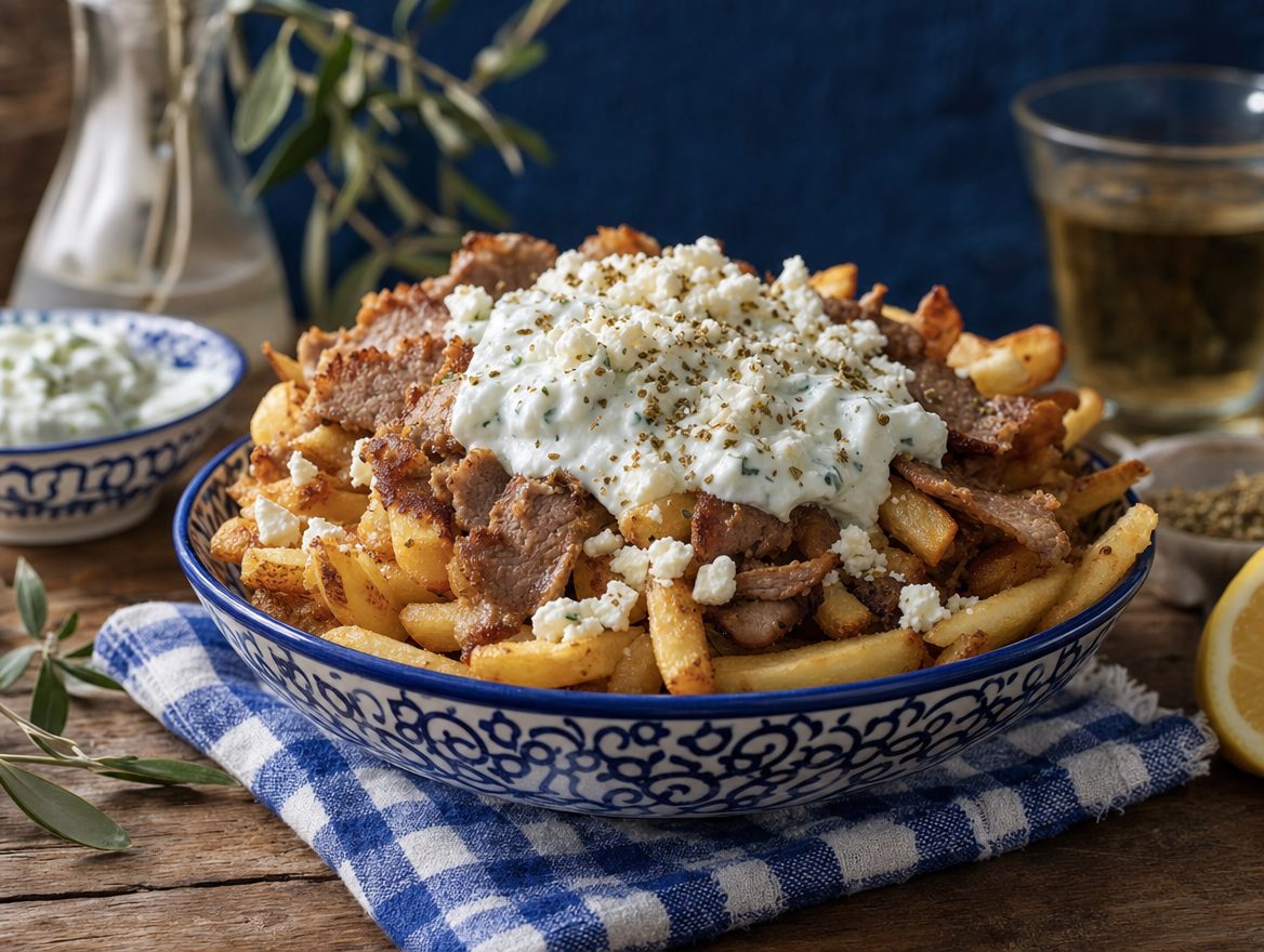 Loaded Tzatziki Fries