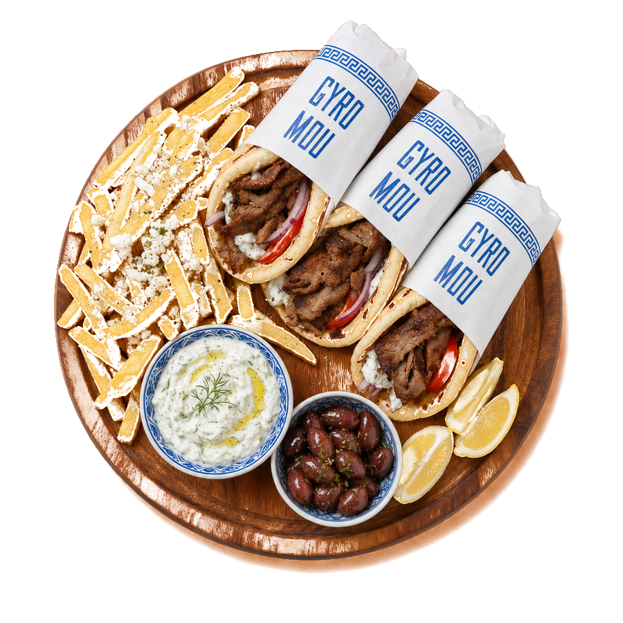 Catering πιατέλα του Gyro Mou